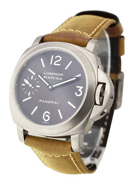 panerai titanium 44mm|titanium panerai watches.